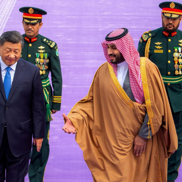 Xi Jinping i Mohammed bin Salman