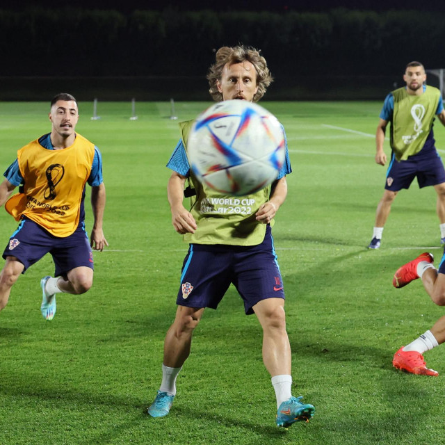Modrić na posljednjem treningu uoči Brazila