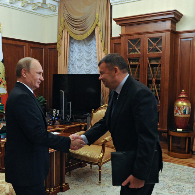 Vladimir Putin i Andrej Bokarev