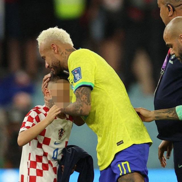 Sin ivana Perišića tješi Neymara