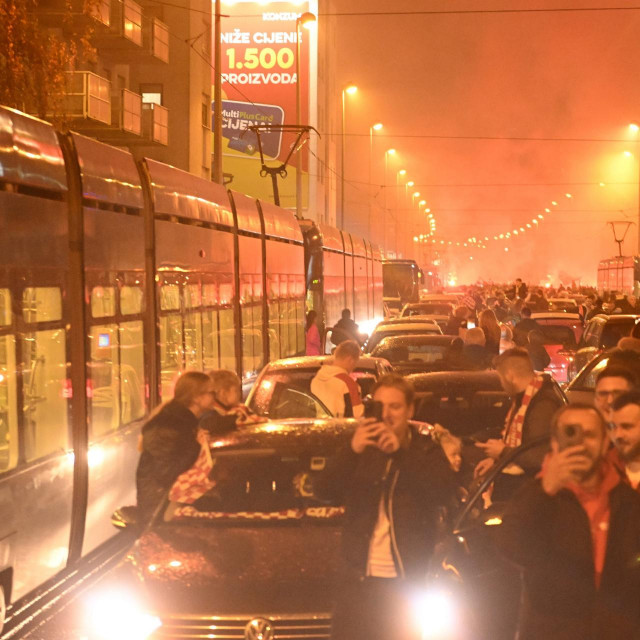 Slavlje navijača u Dubravi