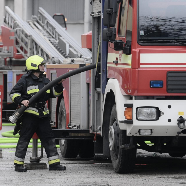 Vatrogasci na mjestu nesreće
