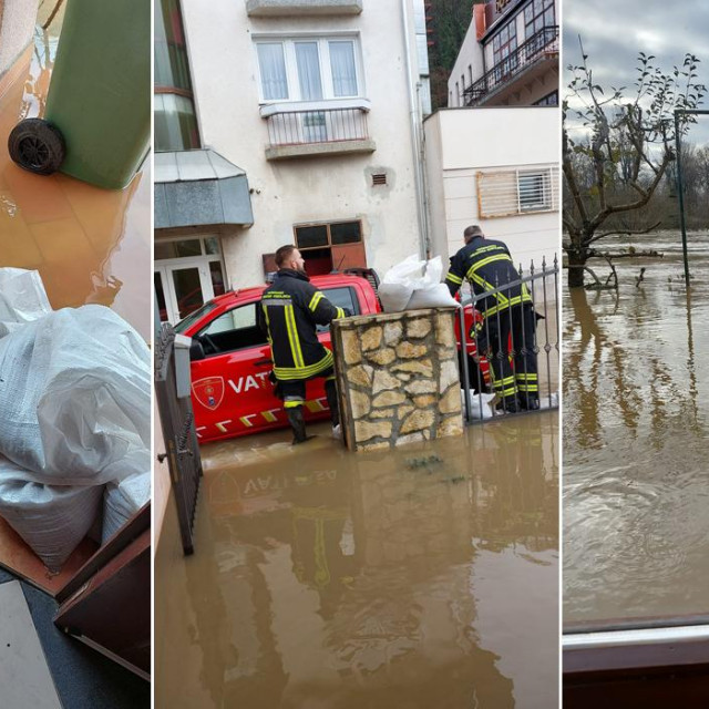 Poplava u Hrvatskoj Kostajnici