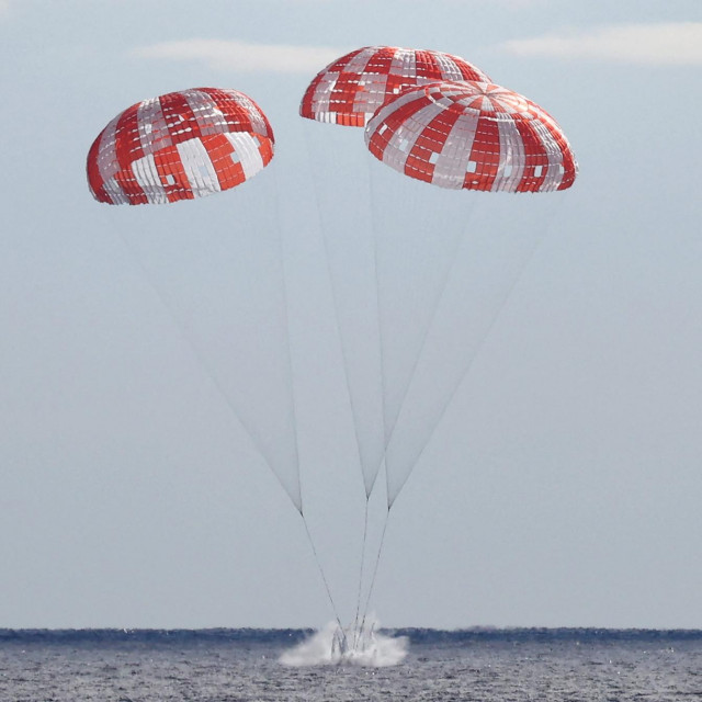 Kapsula Orion sletjela je u Tihi ocean