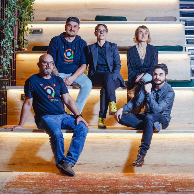 Tim startupa Gepek iz Kutine koji je s radom počeo u travnju 2020. godine