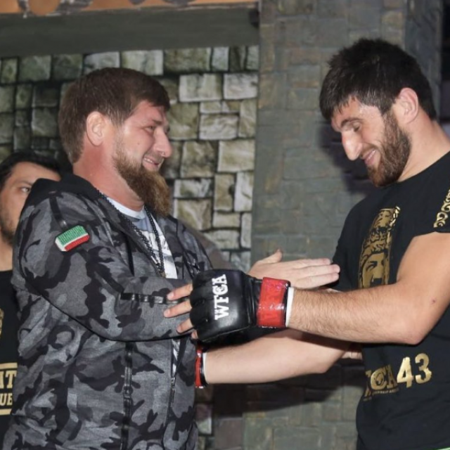 Ramzan Kadyrov i Magomed Ankalaev