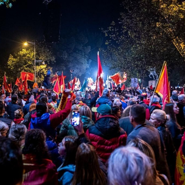 Prosvjedi u studenome (arhiva)