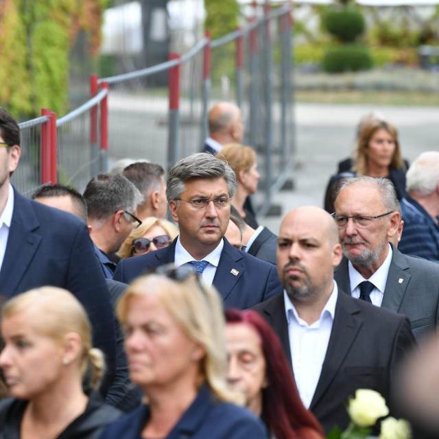 Pedja Grbin, Andrej Plenković, Davor Božinović