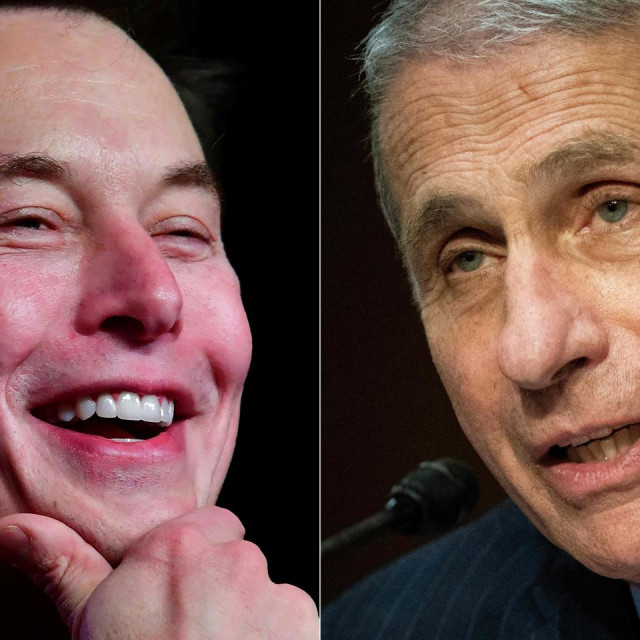 Elon Musk i dr. Anthony Fauci