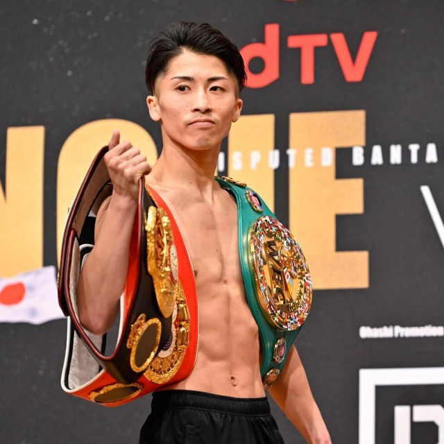 Naoya Inoue (lijevo) i Paul Butler