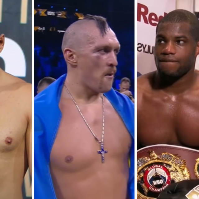 Filip Hrgović, Oleksandr Usyk i Daniel Dubois