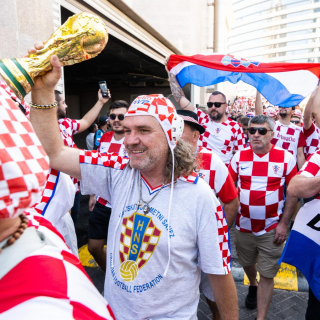 Hrvatski navijači u Kataru
