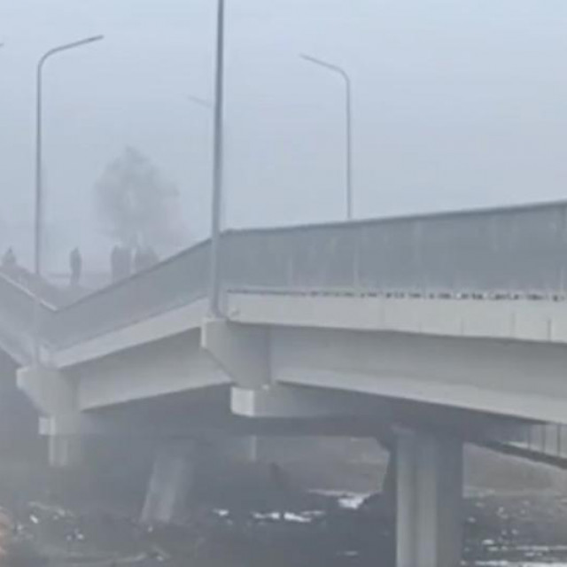 Srušeni most u Melitipolju