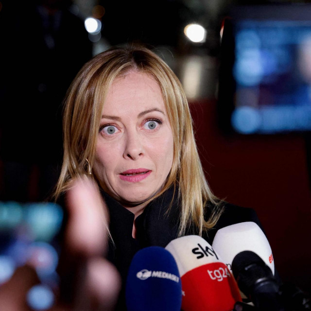 Talijanska premijerka Giorgia Meloni
