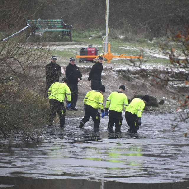 Policija pretražuje jezero u Babbs Mill Parku