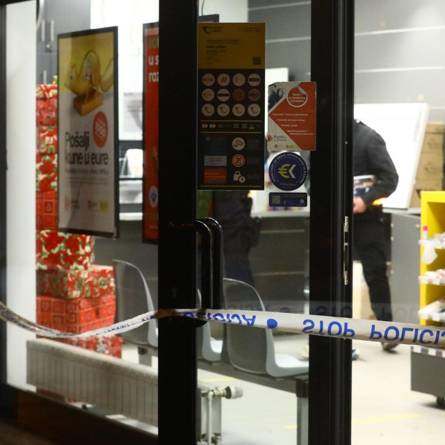 Policijski očevid na Samoborskoj cesti u Zagrebu