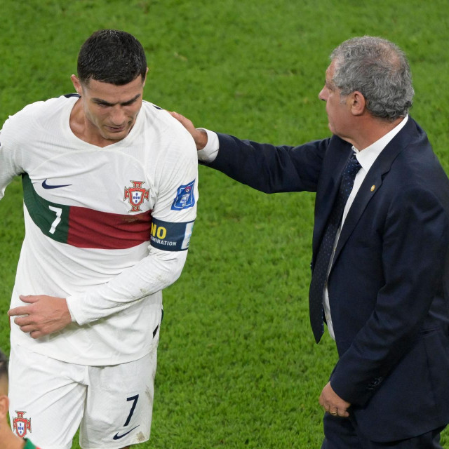 Fernando Santos i Cristiano Ronaldo