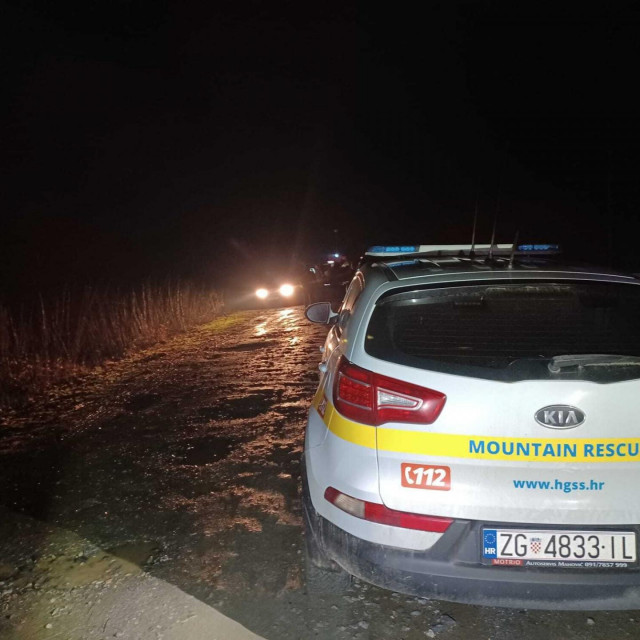 Prizor snimljen tijekom potrage