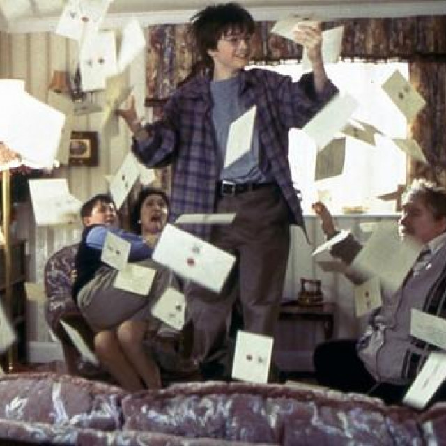 Scena iz filma Harry Potter i kamen mudraca