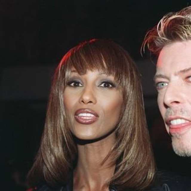Iman i David Bowie 1995.