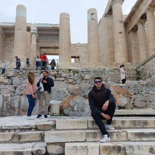 Pronašao je Čeko vremena i za turistički obilazak Atene koja ga je oduševila