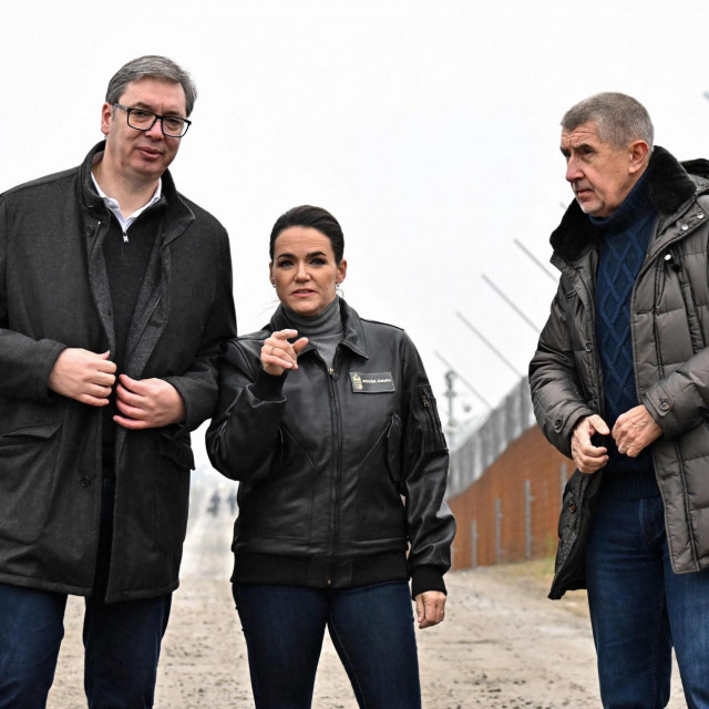 Aleksandar Vučić, Katalin Novak i Andrej Babiš