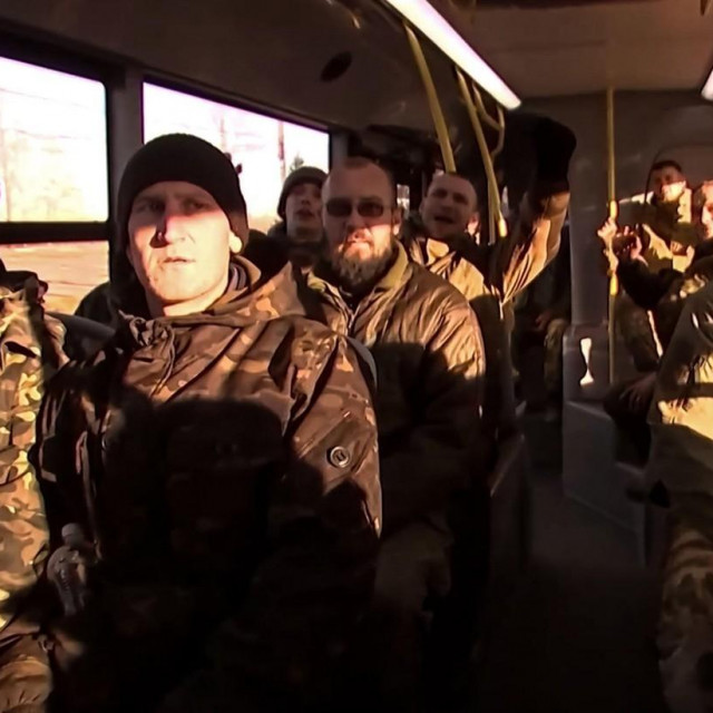 Razmijenjeni ruski vojnici