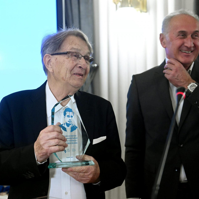Ćiro Blazevic na dodjeli Nagrade Vladimir Beara