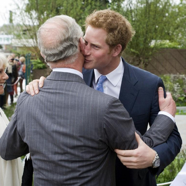 Princ Harry, Charles i Camilla