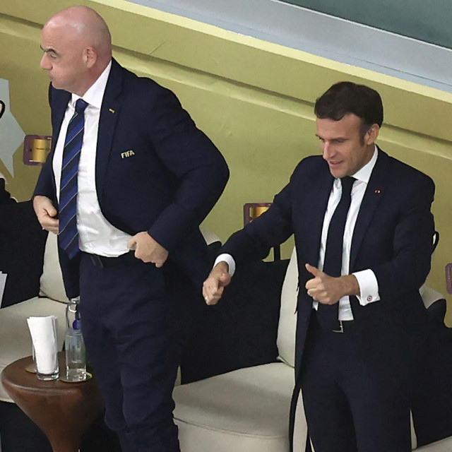 Infantino i Macron