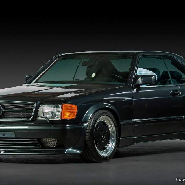 1987. Mercedes-Benz 560 SEC AMG 6.0 ‘Wide-Body‘