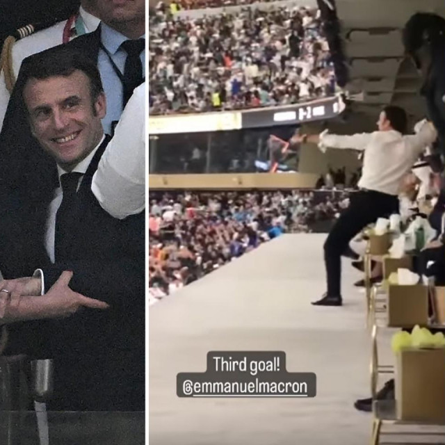 Emmanuel Macron i Kolinda Grabar Kitarović