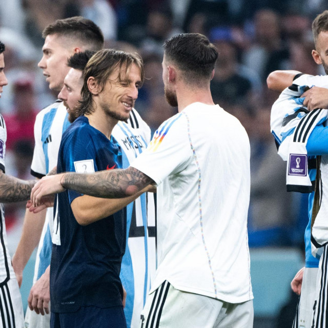 Luka Modrić i Lionel Messi