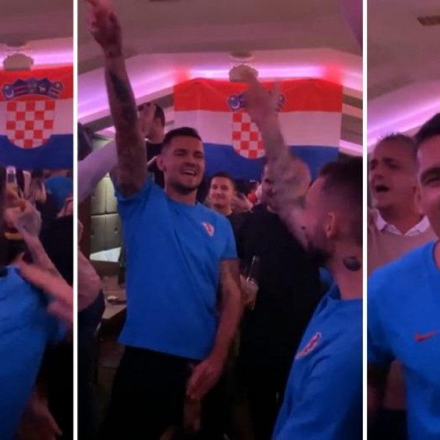 Lovren i Brozović urlaju ‘Za dom spremni‘