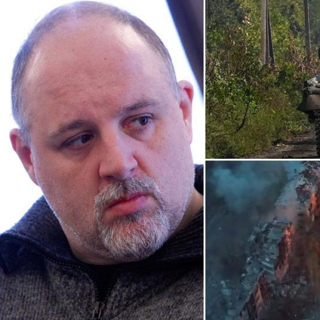 Igor Tabak; ukrajinski tenkovi u oblasti Harkiv; granatiranje Bahmuta od strane ruskih snaga