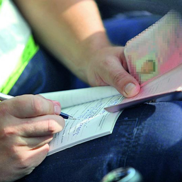 Policijska kontrola, ilustracija