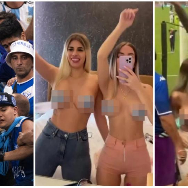 Argentinke u toplesu slave pobjedu