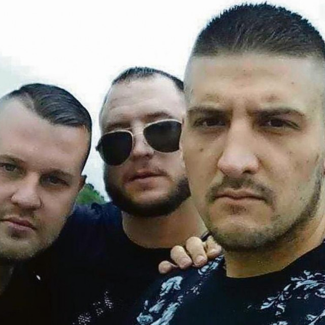 Prvooptuženi Viktor Milaković (u prvom planu) na Facebooku je često objavljivao fotografije sa svojim dečkima, od kojih su neki, kao Leo Zdenjak (krajnji lijevo), također završili iza rešetaka