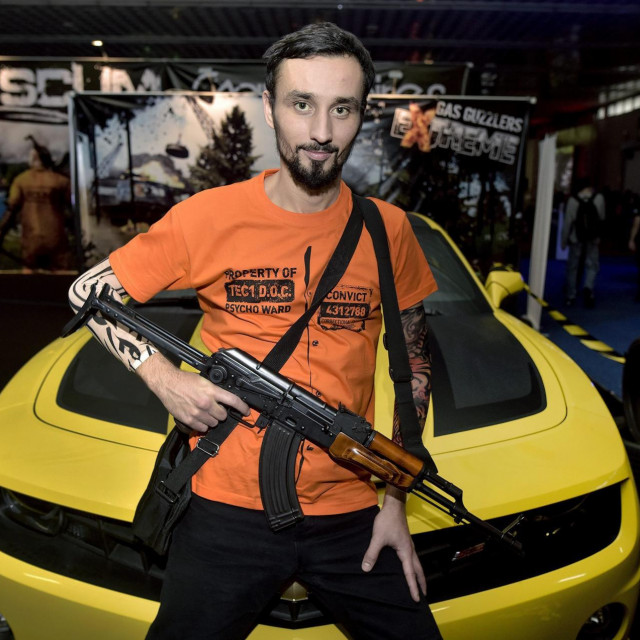 Andrej Levenski, suosnivač i direktor Gamepiresa na InfoGamer sajmu na Zagrebačkom Velesajmu