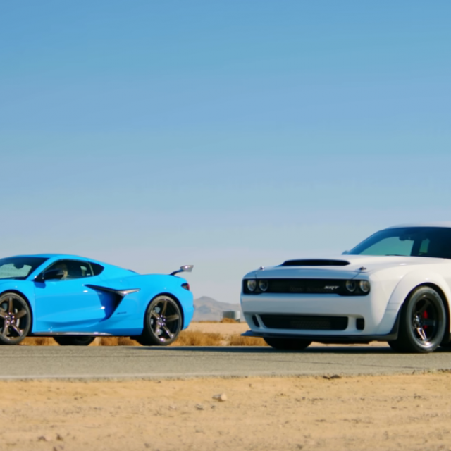 Chevrolet Corvette Z06 i Dodge Demon SRT