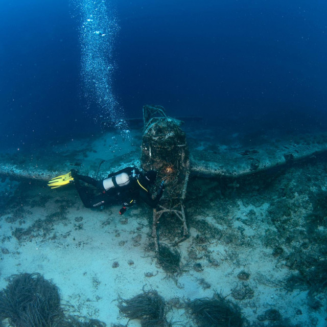 Olupina aviona Junker Ju 87R-2 Štuka