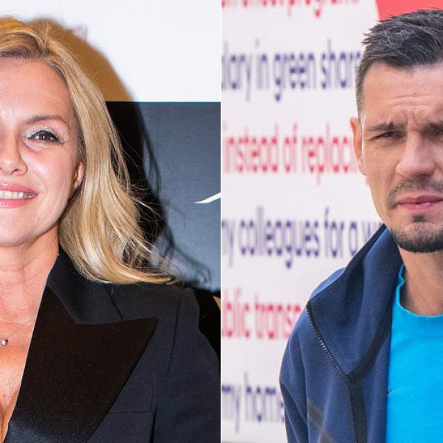 Vlatka Pokos i Dejan Lovren