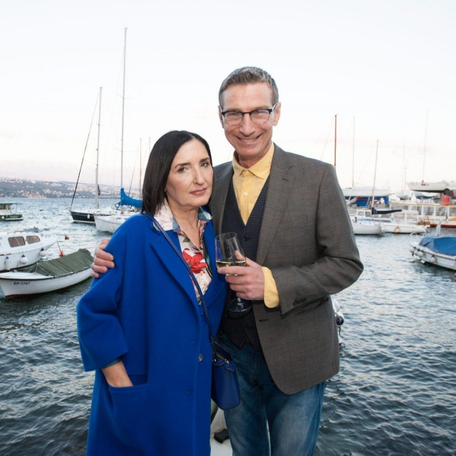 Massimo Savić i supruga Eni