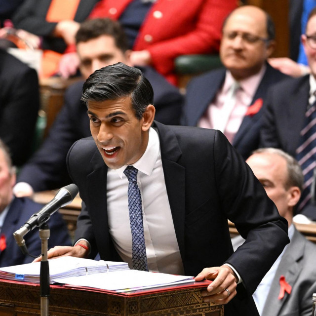 Britanski premijer Rishi Sunak
