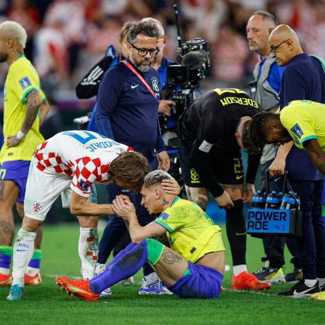Luka Modrić nakon utakmice s Brazilom