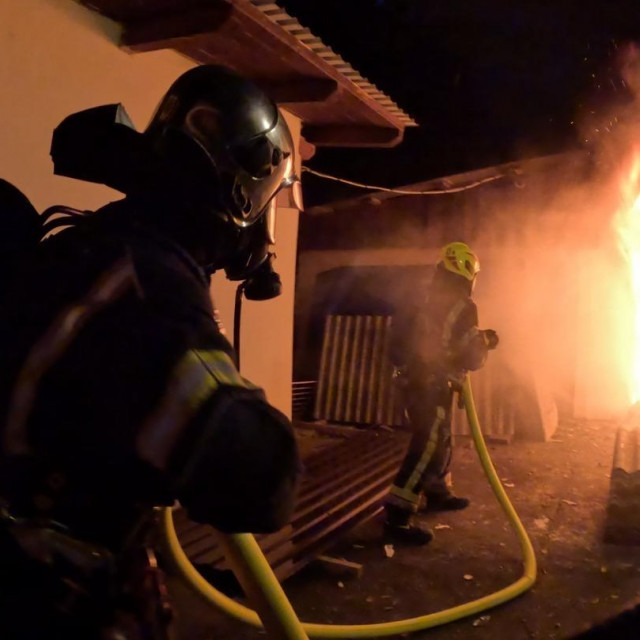 Gašenje požara na Jordanovcu