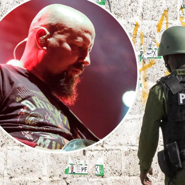 Zambijska policija (ilustrativna fotografija); U krugu: Zoran Subošić