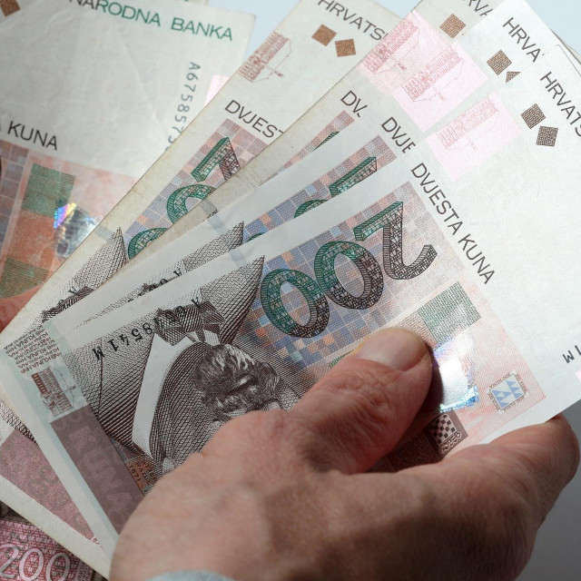 Ilustracija hrvatske novčanice