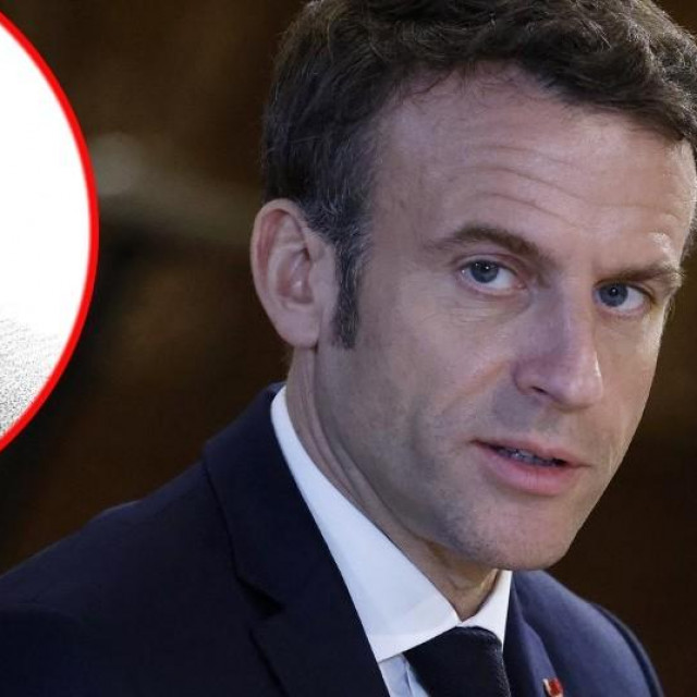 Ana Kijevska i Emmanuel Macron