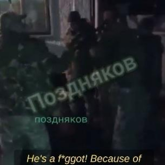 Zlostavljanje ruskih vojnika